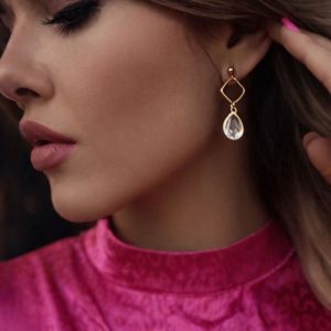 Pendientes Cristalino Cristal