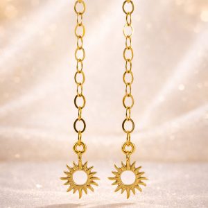 Pendientes Cadena Sol