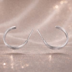 Pendientes Criolla plateados