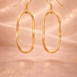 Pendientes Haba Simple