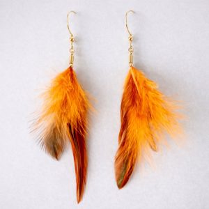 Pendientes Guinea Naranja