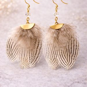 Pendientes Abanico Guinea