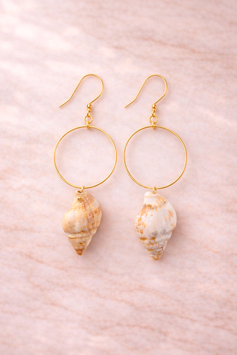 Pendientes Caracolas in love - Image 2